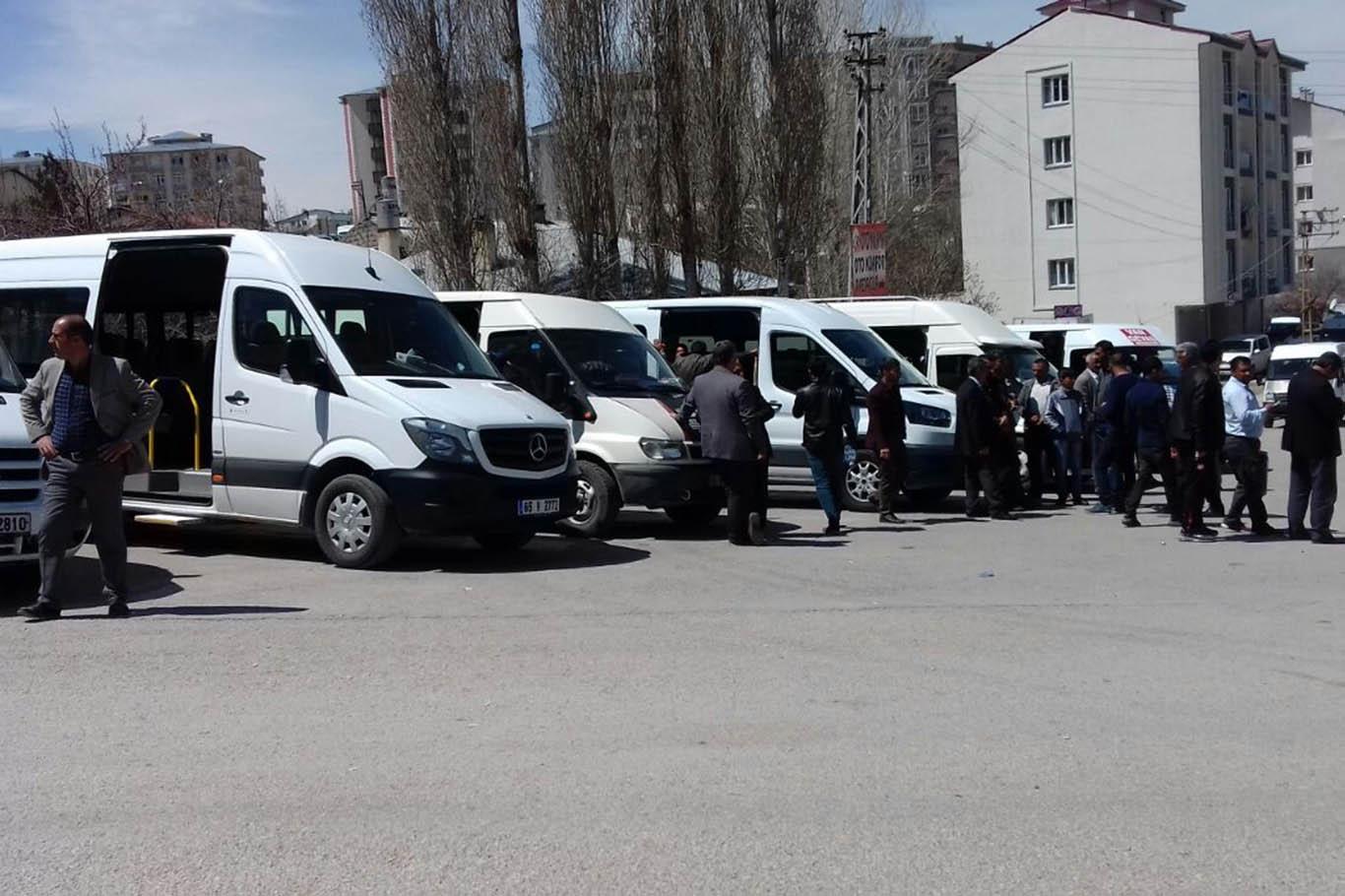 Van'da minibüs durakları ile ilgili yeni düzenleme Van'da minibüs durakları ile ilgili yeni düzenleme